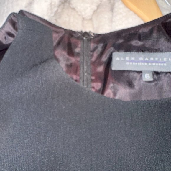 Stunning black dress and jacket set from Alex Garfield by Garfield Marks sz 4/6 - Picture 8 of 9